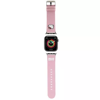   Hello Kitty Kitty Head óraszíj Apple Watch 38/40/41mm, rózsaszín