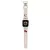 Hello Kitty Silicone Kitty Head óraszíj Apple Watch 38/40/41mm tok, bézs