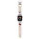 Hello Kitty Silicone Kitty Head óraszíj Apple Watch 38/40/41mm tok, bézs