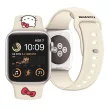 Hello Kitty Silicone Kitty Head óraszíj Apple Watch 38/40/41mm tok, bézs