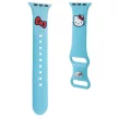 Hello Kitty Silicone Kitty Head óraszíj Apple Watch 38/40/41mm, kék