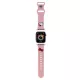 Hello Kitty Silicone Kitty Head óraszíj Apple Watch 38/40/41mm, rózsaszín
