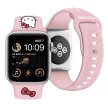 Hello Kitty Silicone Kitty Head óraszíj Apple Watch 38/40/41mm, rózsaszín