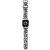 Hello Kitty Silicone Heads & Stripes óraszíj Apple Watch 38/40/41mm tok, fekete
