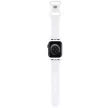 Hello Kitty Silicone Heads & Stripes óraszíj Apple Watch 38/40/41mm tok, fekete