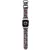 Hello Kitty Silicone Bows & Stripes óraszíj Apple Watch 38/40/41mm tok, fekete