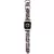 Hello Kitty Silicone Tags Graffiti óraszíj Apple Watch 38/40/41mm tok, bézs
