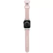 Hello Kitty Silicone Tags Graffiti óraszíj Apple Watch 38/40/41mm, rózsaszín