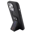 BMW BMHCP15LGSPPRK iPhone 15 Pro 6.1" hardcase Grip Stand Smooth & Perforated tok, fekete