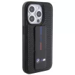 BMW BMHCP15LGSPPRK iPhone 15 Pro 6.1" hardcase Grip Stand Smooth & Perforated tok, fekete