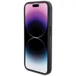 BMW BMHCP15LGSPPRK iPhone 15 Pro 6.1" hardcase Grip Stand Smooth & Perforated tok, fekete