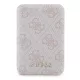 Guess GUPB5FP4EMGP 4G Leather Metal Logo MagSafe powerbank 15W 5000mAh, rózsaszín