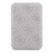Guess GUPB5FP4EMGP 4G Leather Metal Logo MagSafe powerbank 15W 5000mAh, rózsaszín