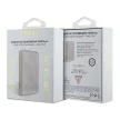 Guess GUPB5FP4EMGP 4G Leather Metal Logo MagSafe powerbank 15W 5000mAh, rózsaszín