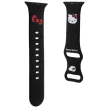 Hello Kitty Silicone Kitty Head óraszíj Apple Watch 38/40/41mm tok, fekete