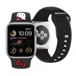 Hello Kitty Silicone Kitty Head óraszíj Apple Watch 38/40/41mm tok, fekete