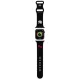 Hello Kitty Silicone Kitty Head óraszíj Apple Watch 42/44/45/49mm tok, fekete