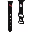 Hello Kitty Silicone Kitty Head óraszíj Apple Watch 42/44/45/49mm tok, fekete