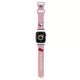 Hello Kitty Silicone Kitty Head óraszíj Apple Watch 42/44/45/49mm, rózsaszín