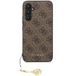 Guess GUHCS23FEGF4GBR Samsung Galaxy S23 FE S711 hátlap, tok 4G Charms Collection, barna