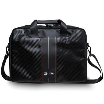   BMW Carbon & Red Stripes bag a 16" laptop táska, fekete