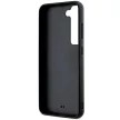 Karl Lagerfeld KLHCS23S3DMBKCK 3D Rubber Glitter Logo Samsung Galaxy S23, hátlap, tok, fekete