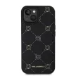 Karl Lagerfeld KLHMP15SPGKHPHK iPhone 15 6.1" Magsafe Karl Heads tok, fekete