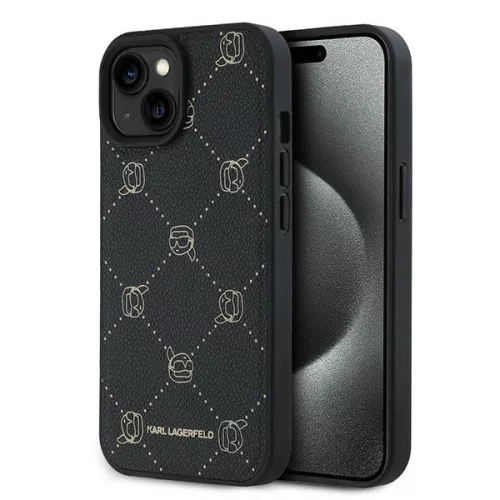 Karl Lagerfeld KLHMP15MPGKHPHK iPhone 15 Plus 6.7" Karl Head MagSafe tok, fekete