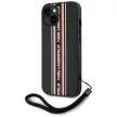 Karl Lagerfeld Saffiano Athleisure Stripes Cord iPhone 15 tok, piros