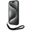 Karl Lagerfeld Saffiano Athleisure Stripes Cord iPhone 15 tok, piros