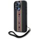 Karl Lagerfeld Saffiano Athleisure Stripes Cord iPhone 15 Pro Max tok, piros