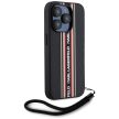 Karl Lagerfeld Saffiano Athleisure Stripes Cord iPhone 15 Pro Max tok, piros