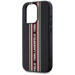 Karl Lagerfeld Saffiano Athleisure Stripes Cord iPhone 15 Pro Max tok, piros