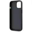 Karl Lagerfeld Saffiano Athleisure Stripes Cord iPhone 15 tok, rózsaszín