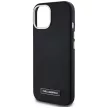 Karl Lagerfeld FW Metal Plate MagSafe iPhone 15 tok, fekete