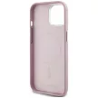 Karl Lagerfeld FW Metal Plate  MagSafe iPhone 15 tok, rózsaszín
