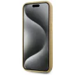 Karl Lagerfeld Wrinkled Metal  Signature iPhone 15 tok, arany