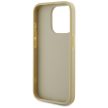 Karl Lagerfeld Wrinkled Metal  Signature iPhone 15 Pro Max tok, arany