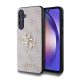 Guess case Samsung Galaxy A55 GUHCSA554GMGPI HC PU 4G big metal logo tok, rózsaszín
