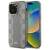 DKNY DKHMP14XPCPVSLE iPhone 14 Pro Max 6.7" Leather Checkered Mono Pattern MagSafe tok, bézs