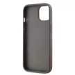 DKNY Leather Checketok, Red Mono Pattern MagSafe DKHMP15SPCPVSLE iPhone 15 6.1" tok, bézs