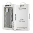 DKNY Leather Checketok, Red Mono Pattern MagSafe DKHMP15SPCPVSLE iPhone 15 6.1" tok, bézs
