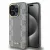 DKNY Leather Checketok, piros Mono Pattern MagSafe DKHMP15LPCPVSLE iPhone 15 Pro 6.1" tok, bézs
