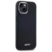 DKNY DKHMP14SPSCMCLK iPhone 14 6.1" Plain Logo MagSafe tok, fekete