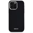 DKNY DKHMP14XPSCMCLK iPhone 14 Pro Max 6.7" Plain Logo MagSafe tok, fekete