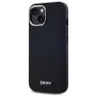 DKNY Leather Checketok, Red Mono Pattern MagSafe DKHMP15SPSCMCLK iPhone 15 6.1" tok, fekete