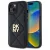 DKNY DKHCP14SPQDSLK iPhone 14 6.1" Quilted Stack Logo tok, fekete