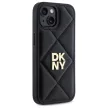 DKNY Quilted Stack Logo DKHCP15SPQDSLK iPhone 15 6.1" tok, fekete