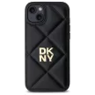 DKNY Quilted Stack Logo DKHCP15MPQDSLK iPhone 15 Plus 6.7" tok, fekete
