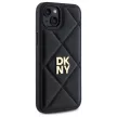DKNY Quilted Stack Logo DKHCP15MPQDSLK iPhone 15 Plus 6.7" tok, fekete